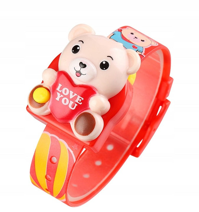 Children's watch / SKMEI / electronic / red / BEAR