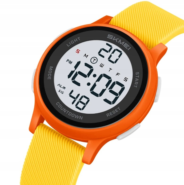 Children's watch SKMEI electronic sports stopwatch alarm backlight Brand Skmei