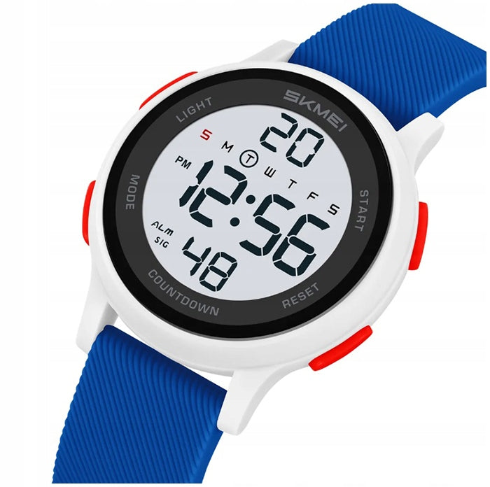 Children's watch SKMEI electronic sports stopwatch alarm backlight