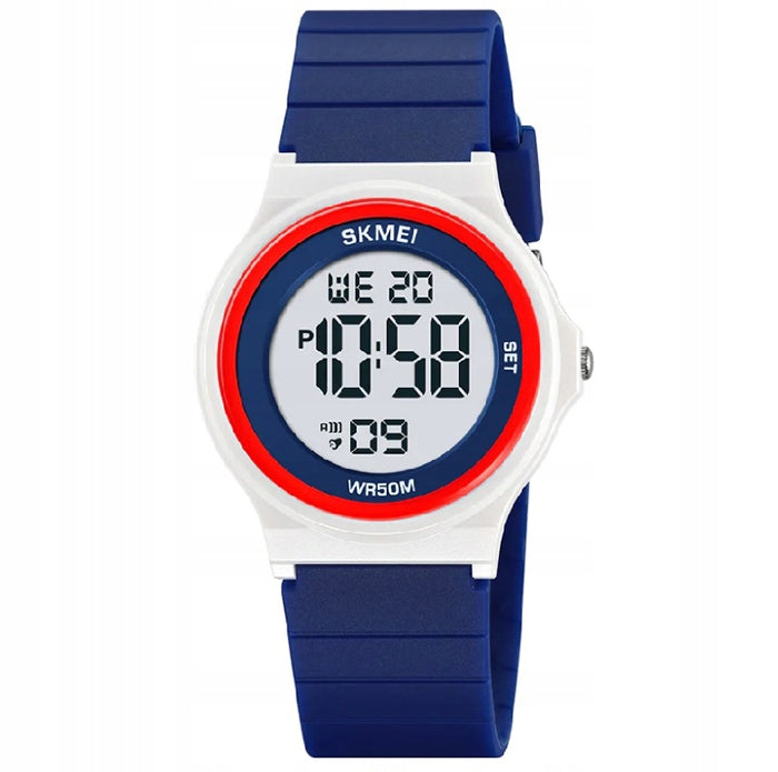 Children's watch / SKMEI / electronic sports stopwatch alarm date 12/24 Packaging status original