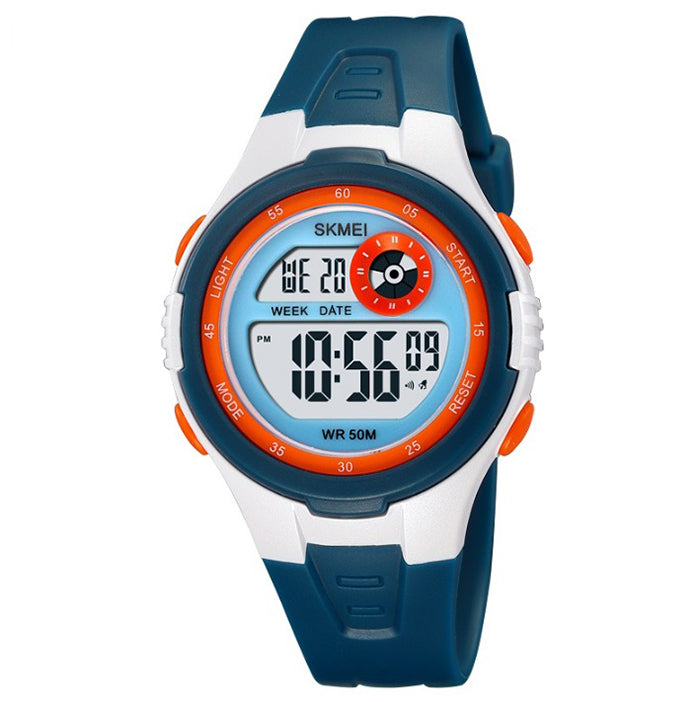 Children's watch SKMEI electronic sports stopwatch alarm date 12/24 Packaging status original