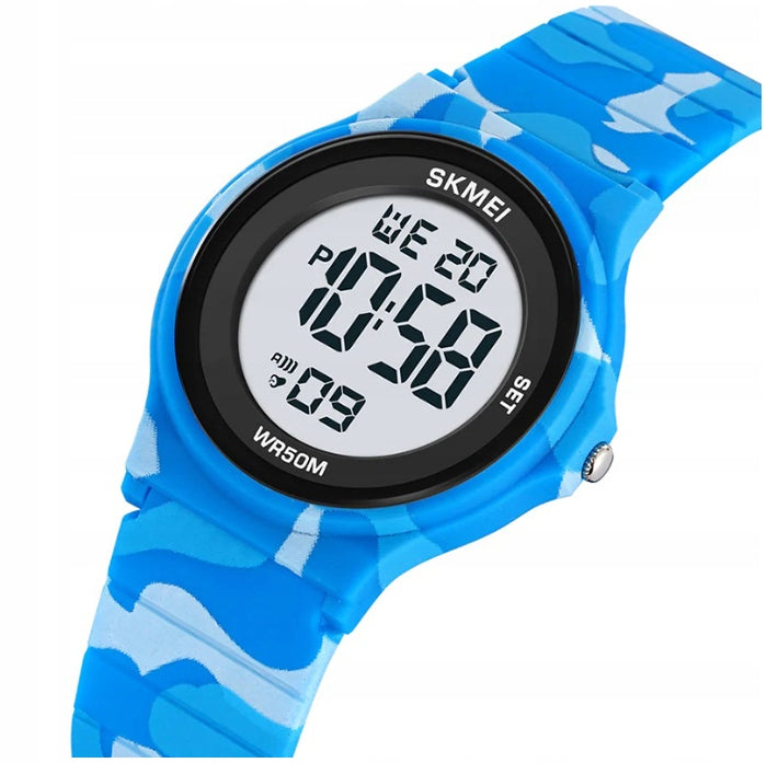 Children's watch SKMEI electronic sports stopwatch alarm date Packaging status original
