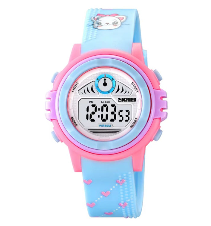 Children's watch SKMEI electronic sports strap colorful many functions EAN (GTIN) 5907291134320