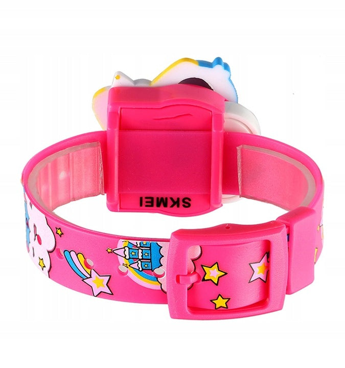 Children's watch SKMEI skm.117491a.chd electronic pink ANGELS Brand Skmei