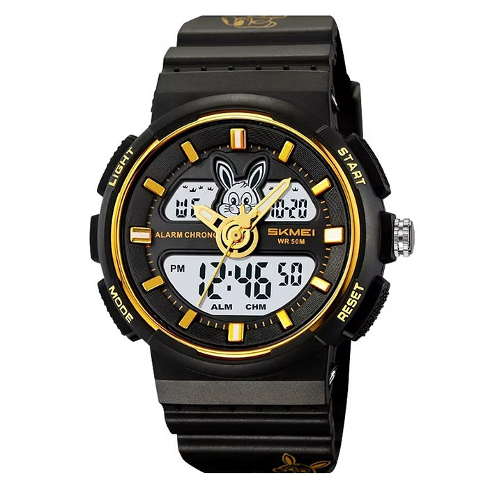 Children's watch SKMEI skm.123361b.chd electronic BUNNY Packaging status original