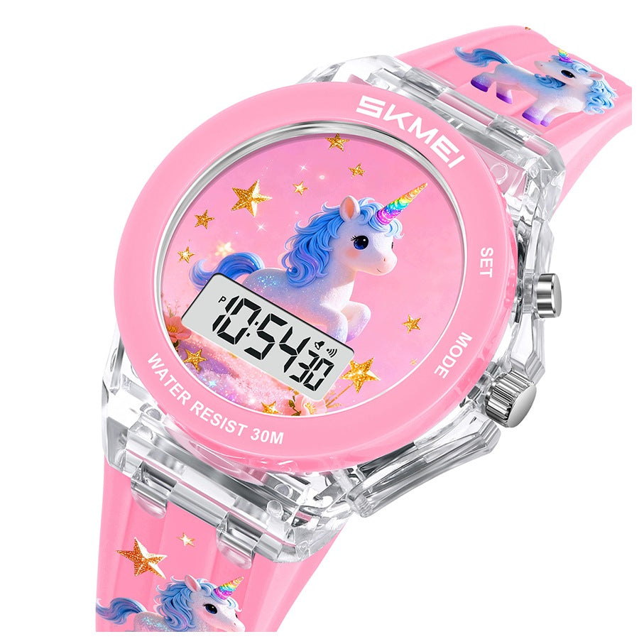 Children's watch SKMEI skm.124641f.chd electronic multifunctional sport