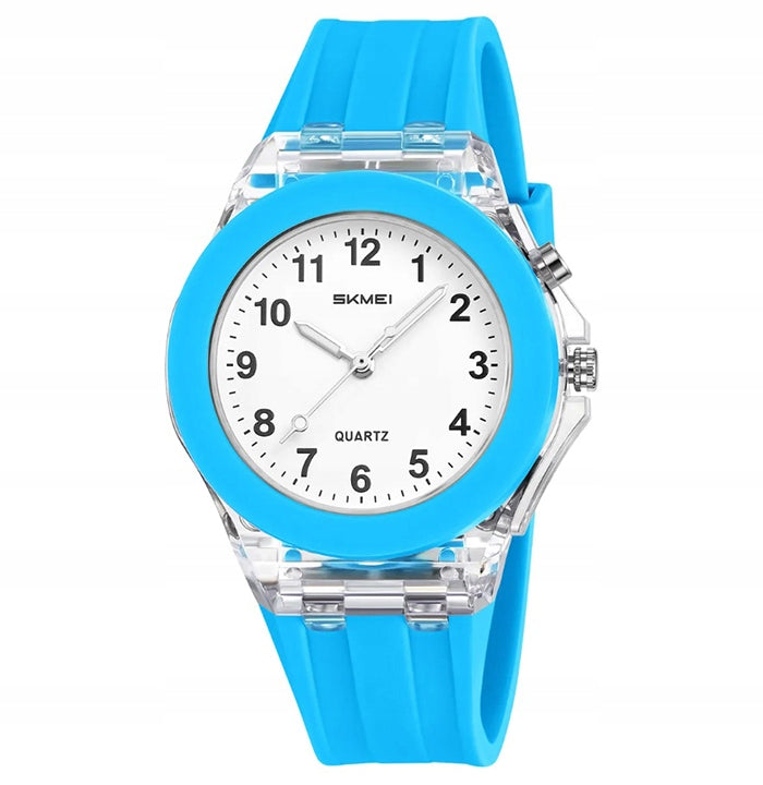 Children's watch SKMEI skm.125251f.chd analog strap readable LED dial Packaging status original