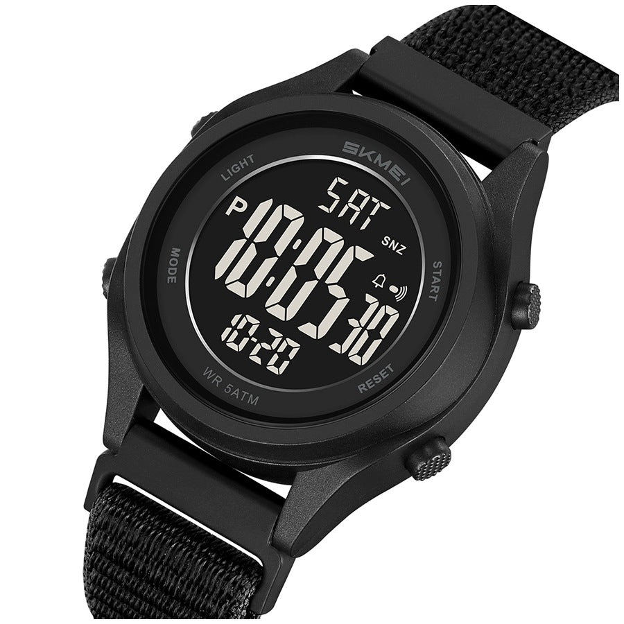 Children's watch SKMEI skm.126691e.chd nylon electronic strap SLIM