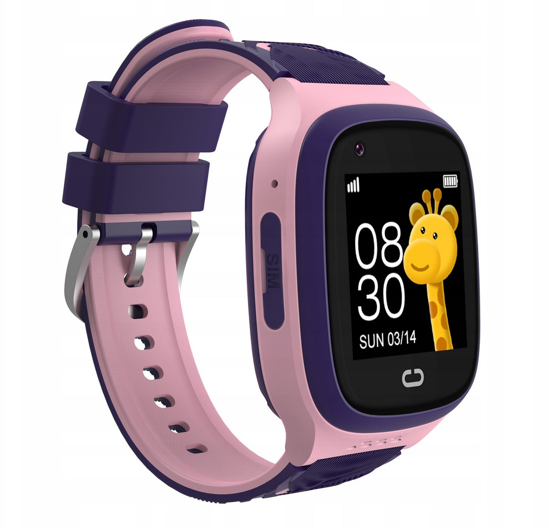 Children's watch WISE! SMARTWATCH KIDS GPS SIM PLmenu Video Calls Pink EAN (GTIN) 5906651220222