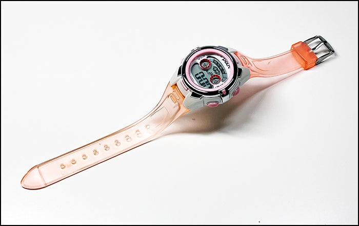 Children's watch / electronic / pink / stopwatch alarm date EAN (GTIN) 8435166208298