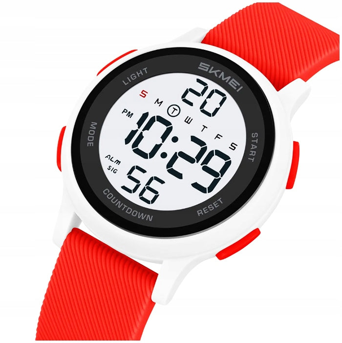 Children's watch electronic sports stopwatch alarm date backlight Packaging status original