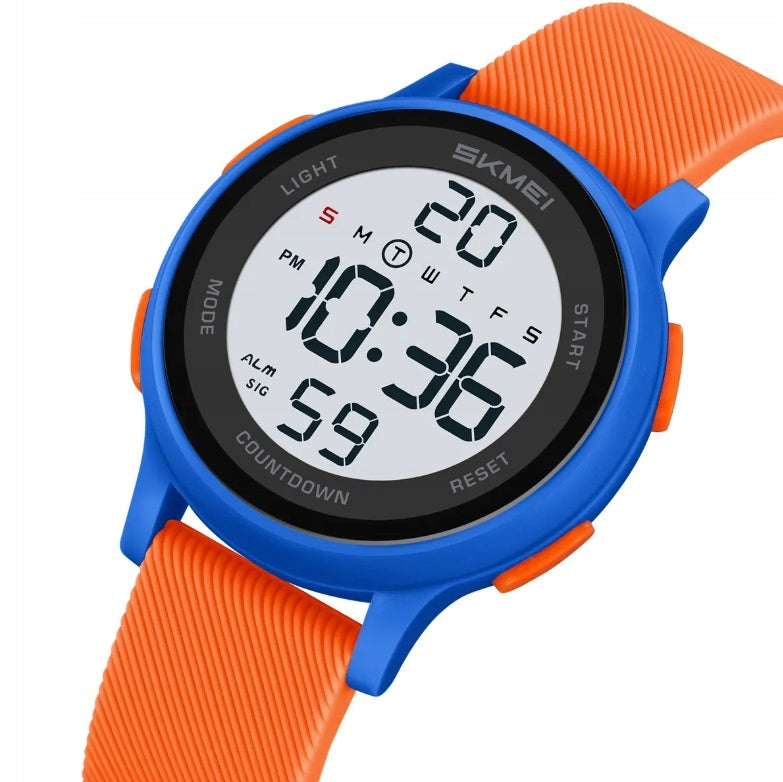 Children's watch electronic sports stopwatch alarm date backlight