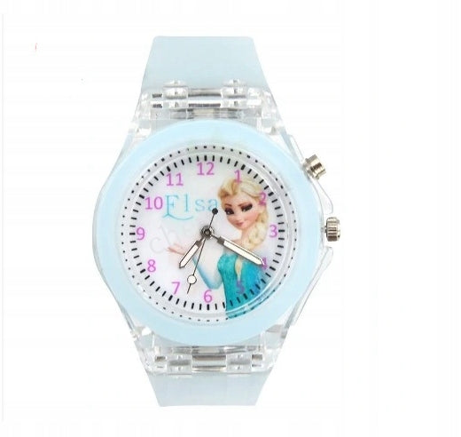 Children's watch for children Frozen Anna glowing