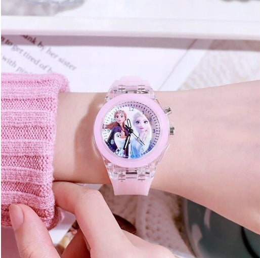 Children's watch for children Frozen Anna glowing