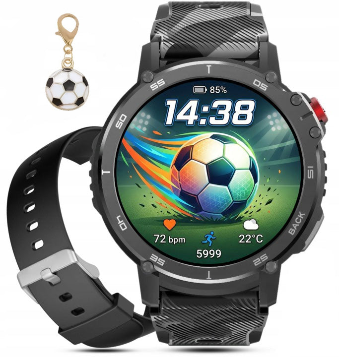 Children's watch for gift SMARTWATCH camo MENU PL 400mAh CONVERSATION SPORT