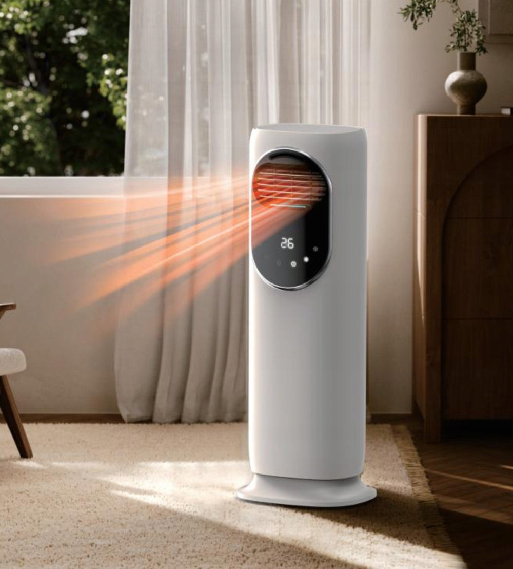 Chileo Column Fan 4in1 Room Windmill + Humidification Heating Remote Control Brand Mistral