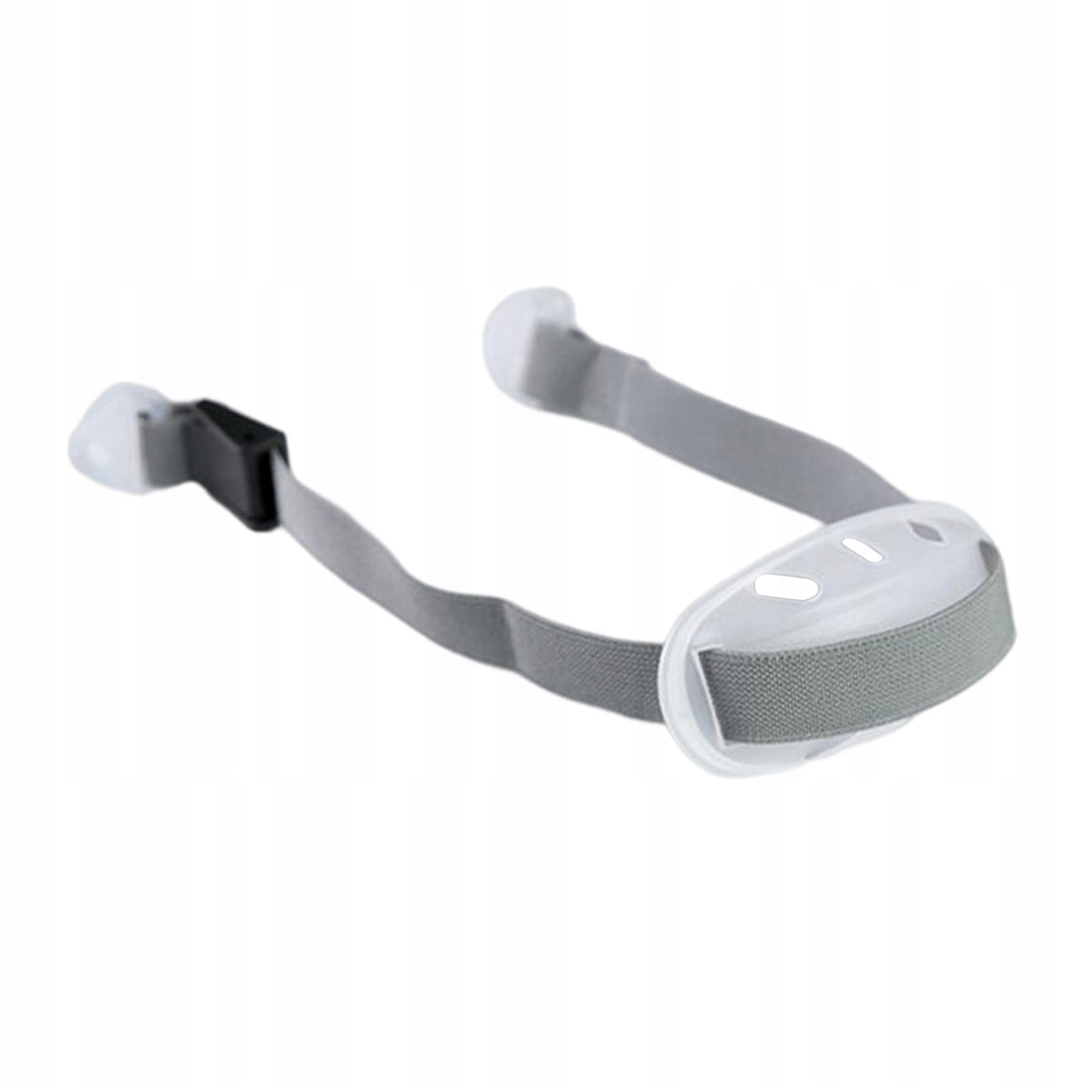 Chin Strap Quick Clips Adjustable Helmet Band Polyester Strap with Gray
