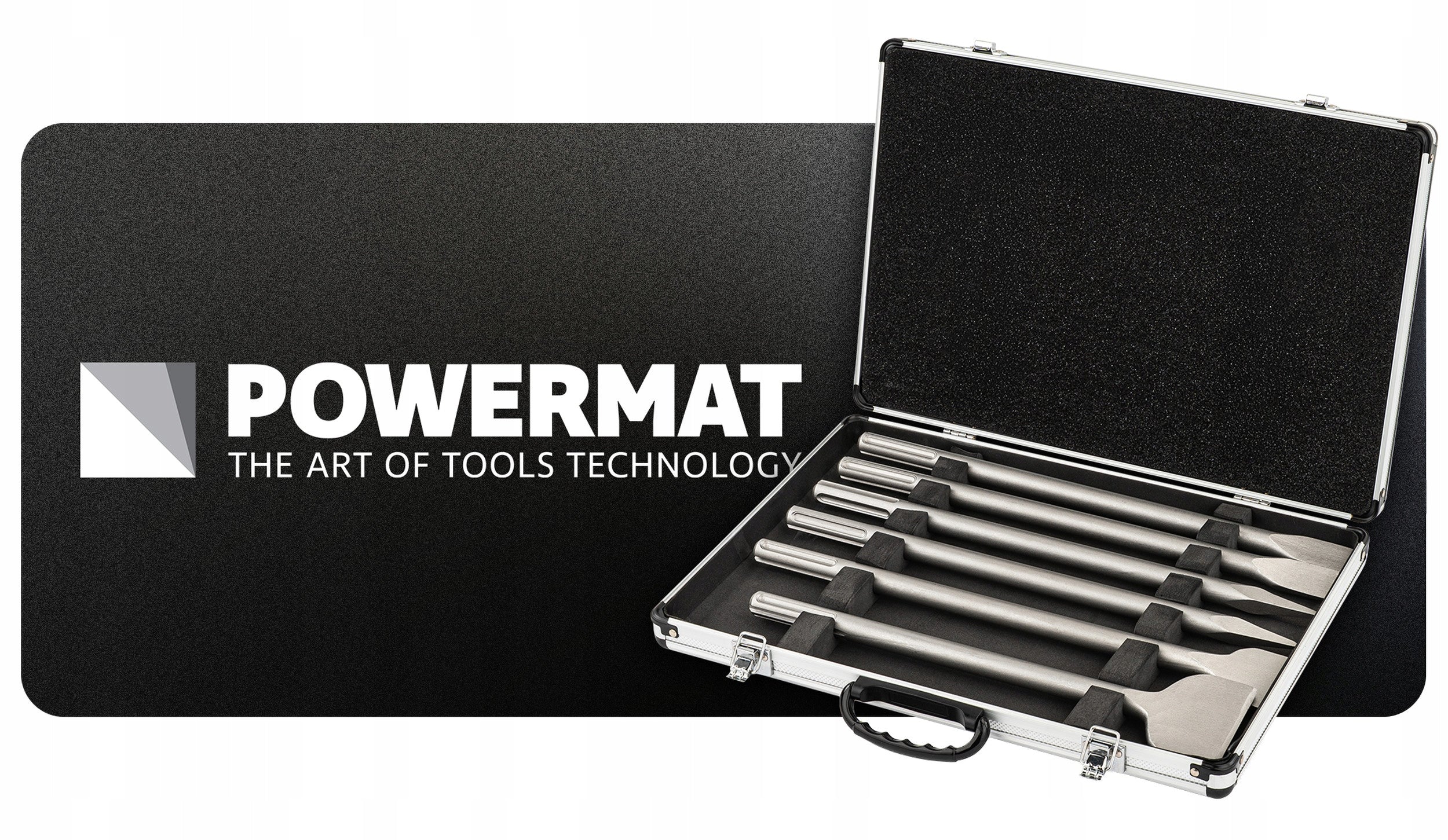 Chisel SDS-Max Powermat 6 pcs. for concrete, brick and stone Packaging status original