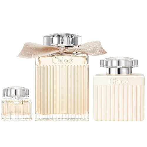 Chloé Set: Perfumed Water EDP 100 ml + 5 ml + Balm 100 ml Brand Chloé