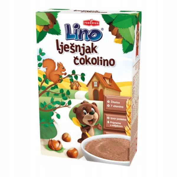 Chocolate porridge with hazelnuts (Ljesnjak Cokolino) 200g Podravka