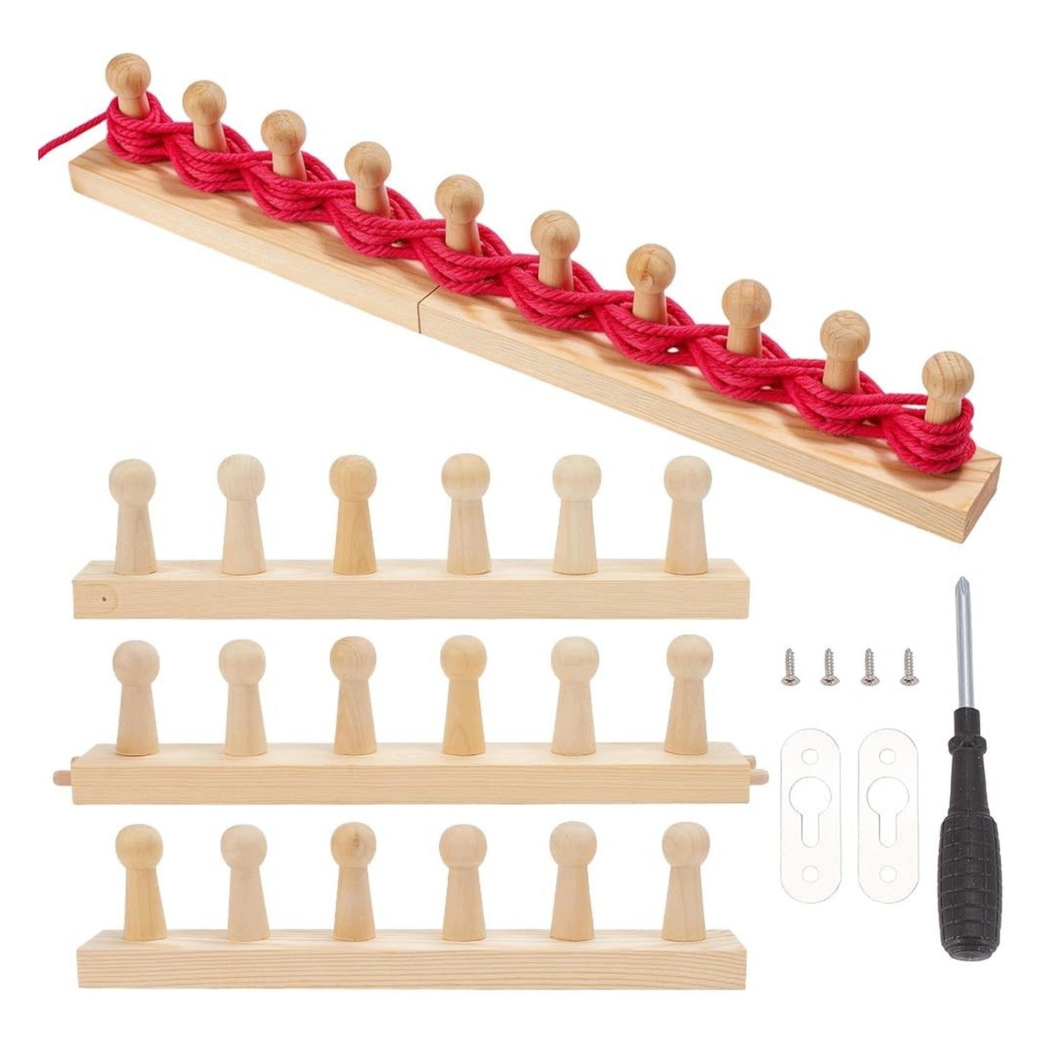 Chunky Knit Blanket Looms Kit - for Beginners