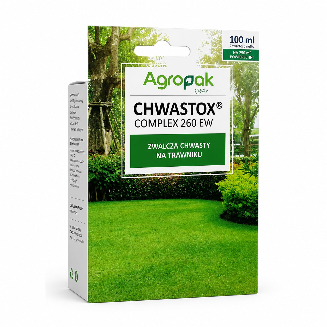 Chwastox COMPLEX 260EW 100 ml Fights Weeds on Lawns