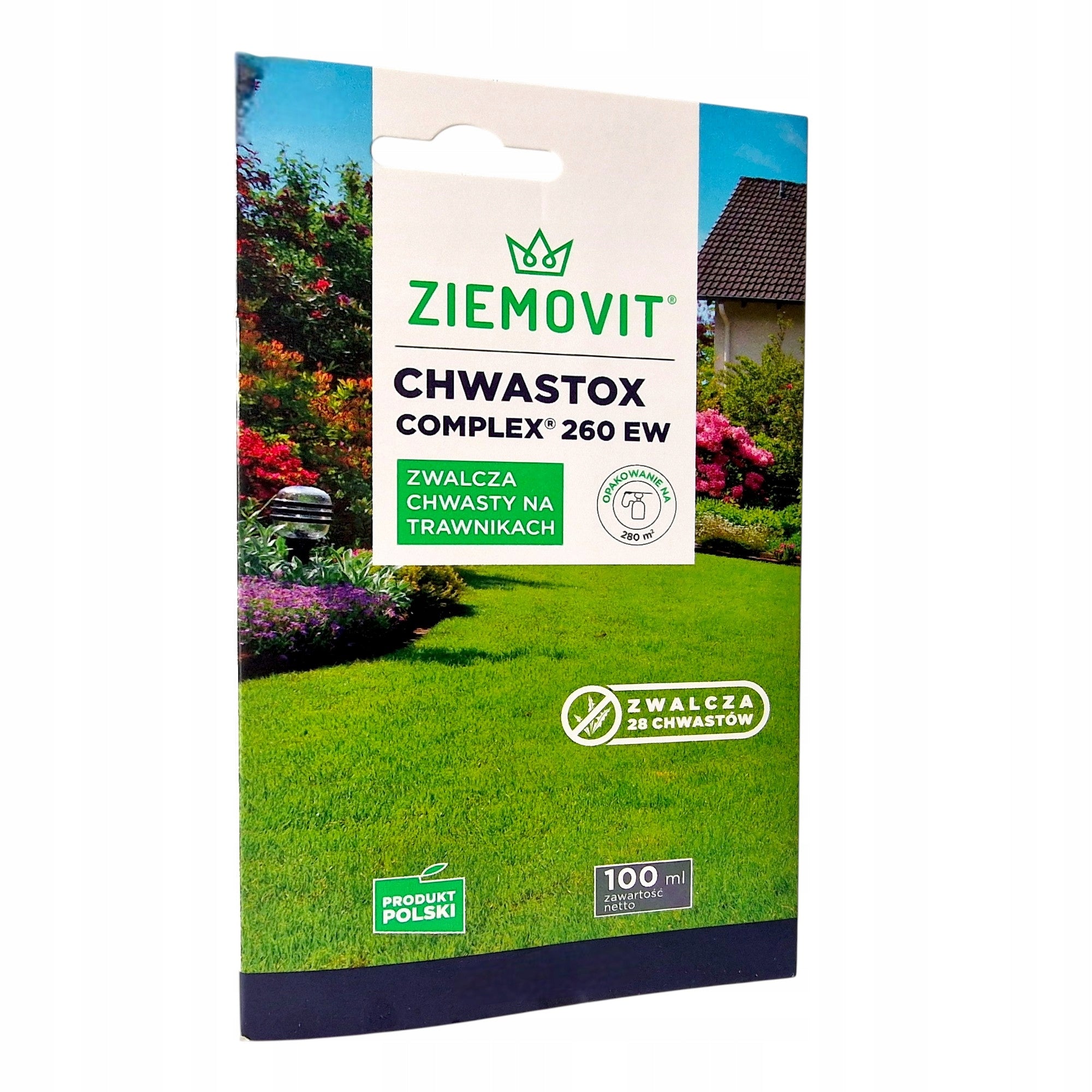 Chwastox Complex 260 EW weed killer for weeds in lawn 100ml