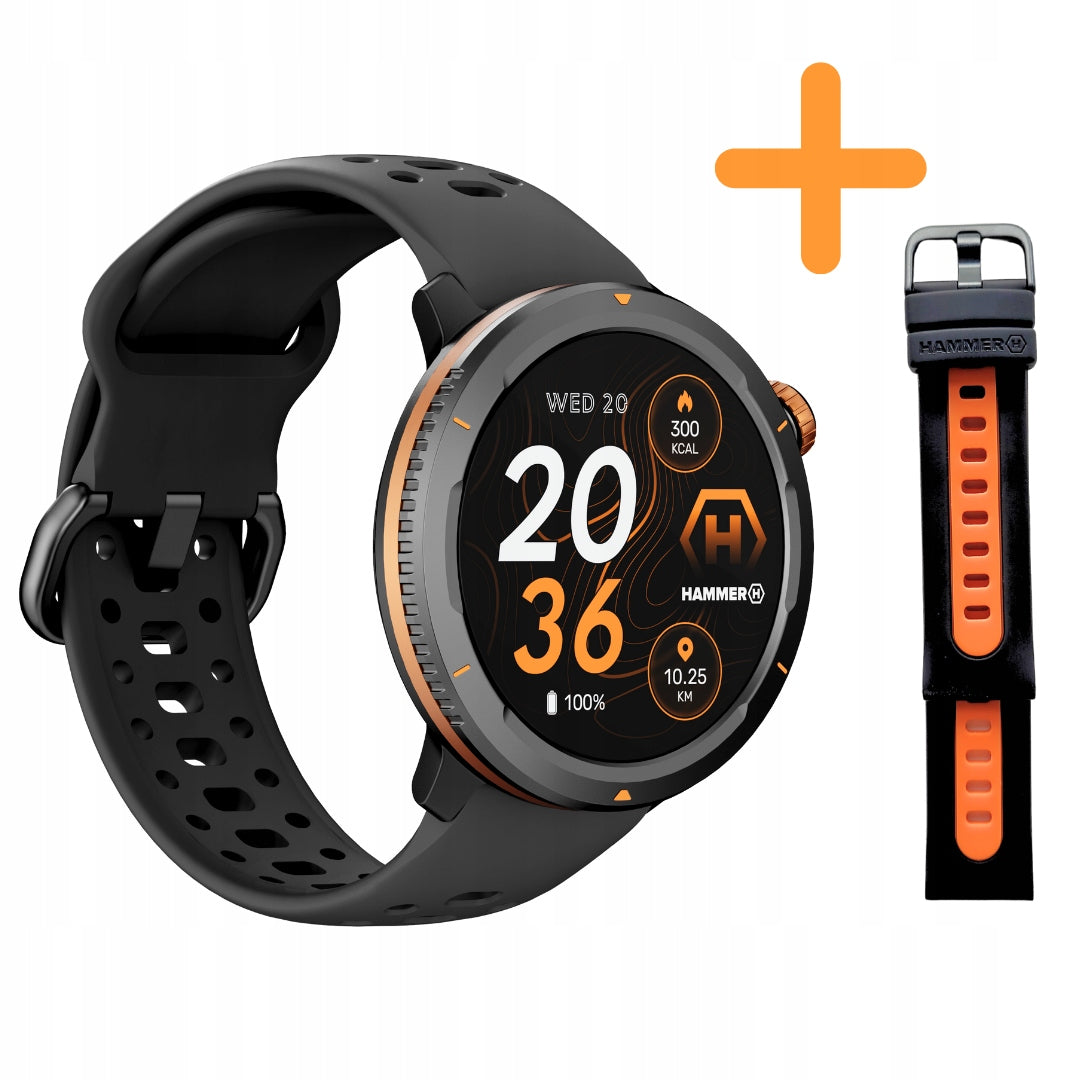 Chytré Hodinky Hammer Watch 2 Lite černý Brand Hammer