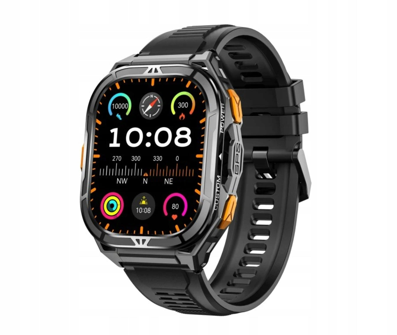 Chytré hodinky ARMODD Titan GPS černá
