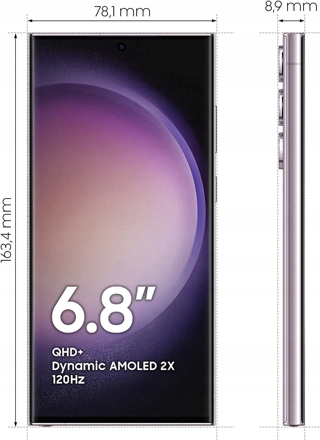 Chytrý telefon Samsung Galaxy S23 Ultra 12 GB / 512 GB 5G růžový Brand Samsung