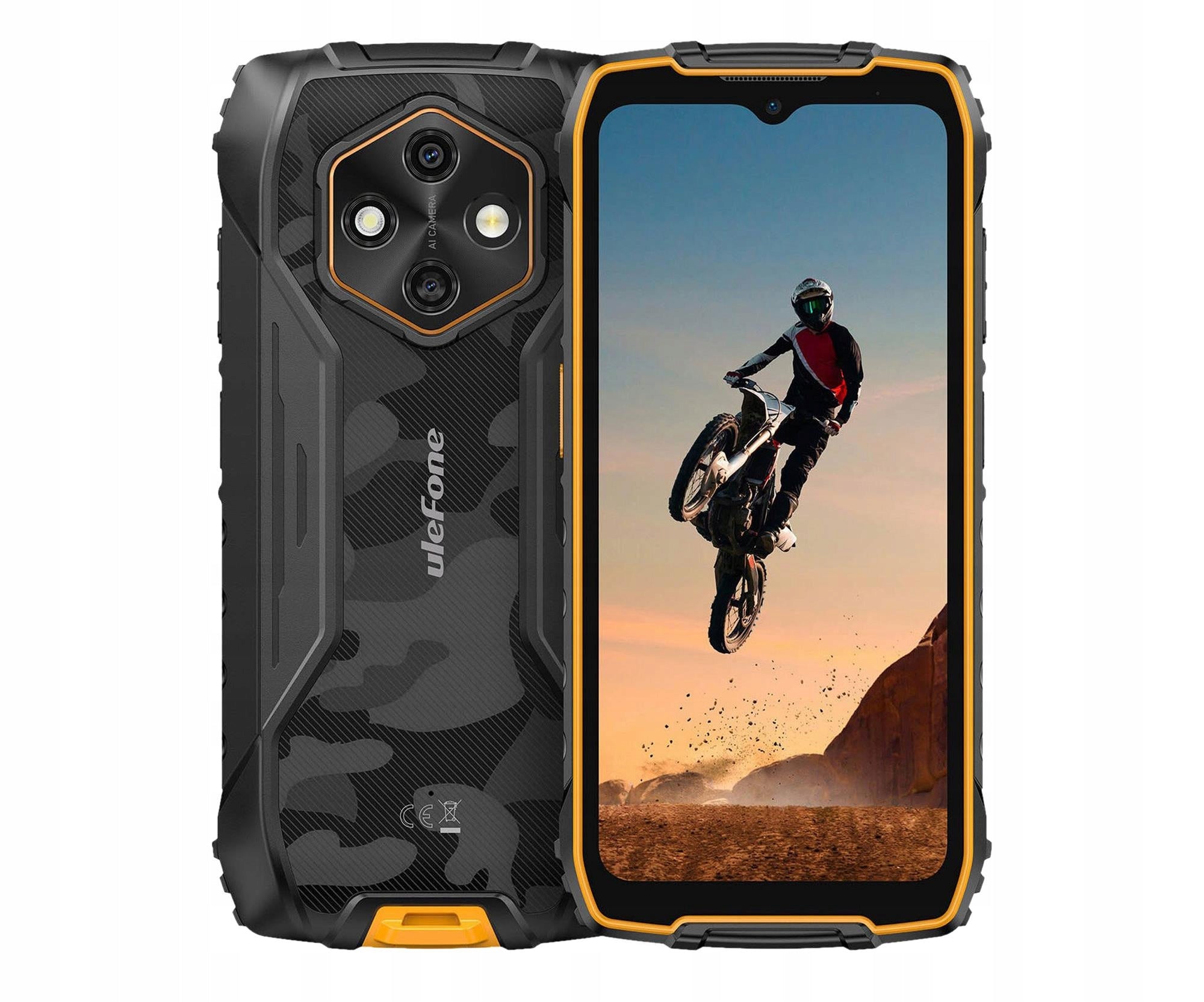 Chytrý telefon Ulefone RugKing 4 Pro 8 GB / 128 GB 4G (LTE) oranžový
