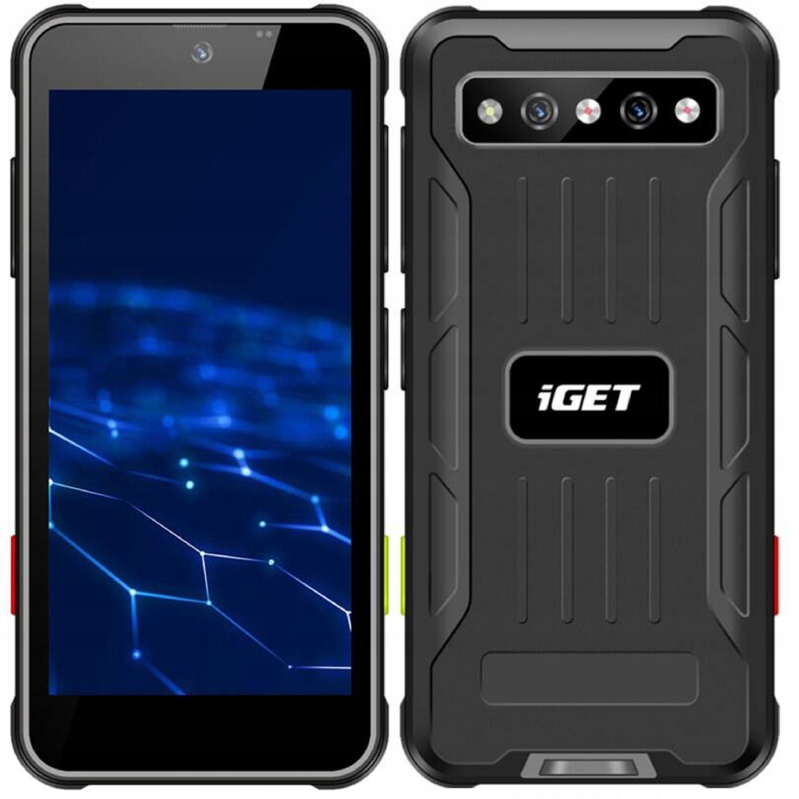 Chytrý telefon iGET Defender D10 6 GB / 128 GB 4G (LTE) černý