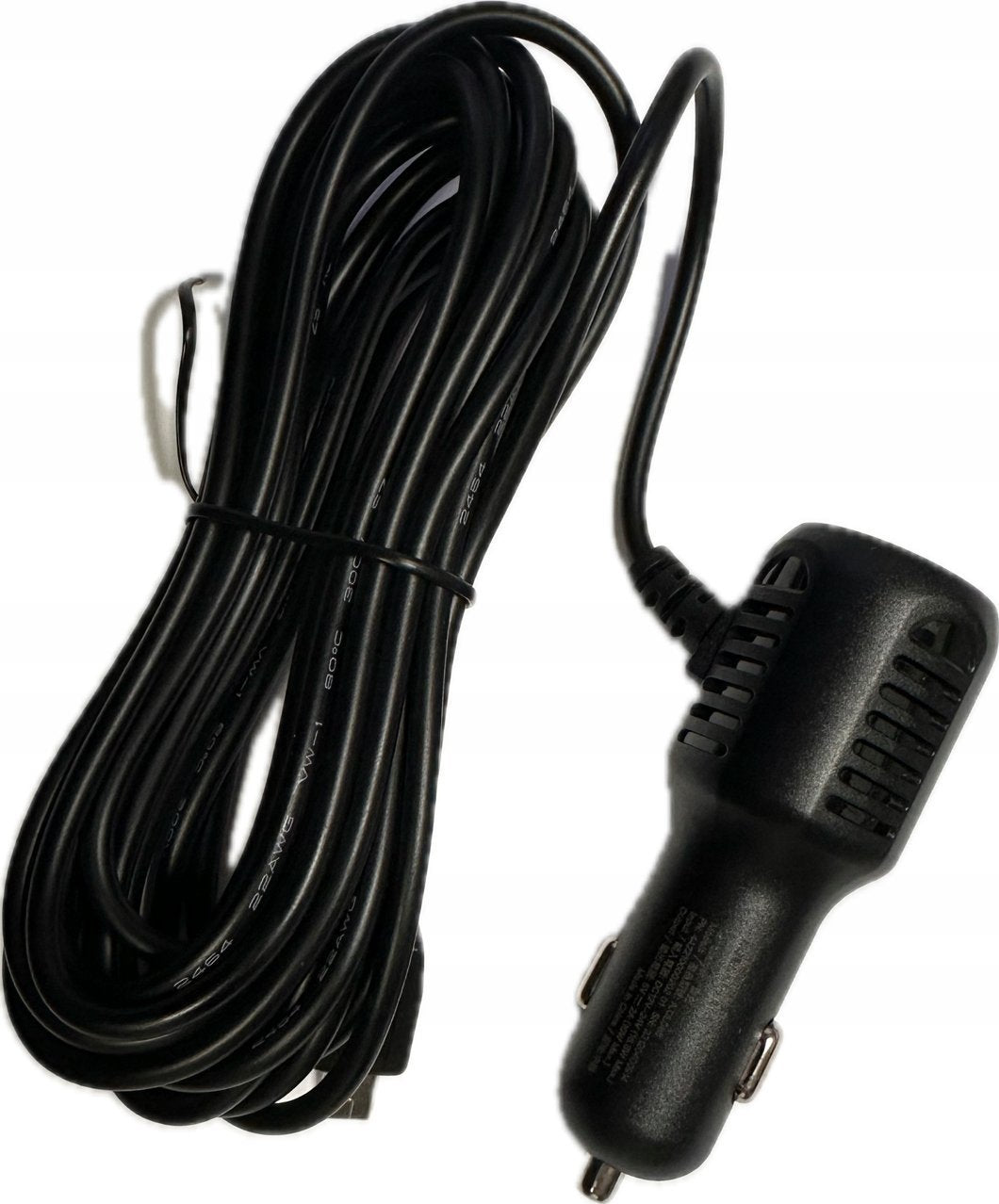 Cigarette lighter socket power supply with Mini USB, 2A, with straight tip Brand Mio