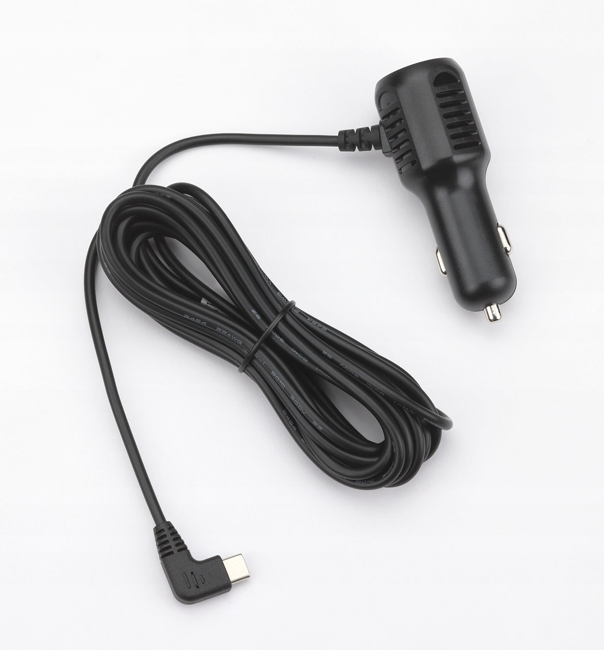 Cigarette lighter socket power supply with USB-C, 2A, 90° tip Manufacturer code 442210000210