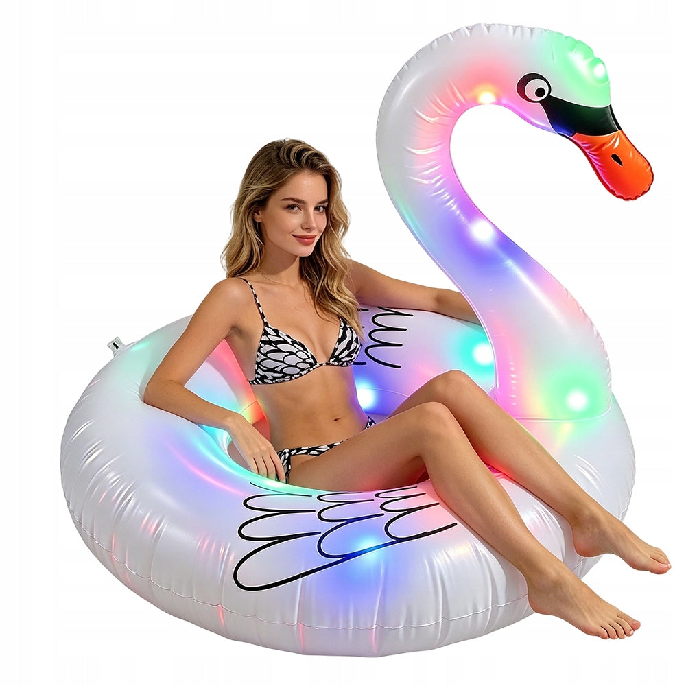 Circle Swimming Ring Strong Stylish Luminous For Learning to Swim Gender unisex product
