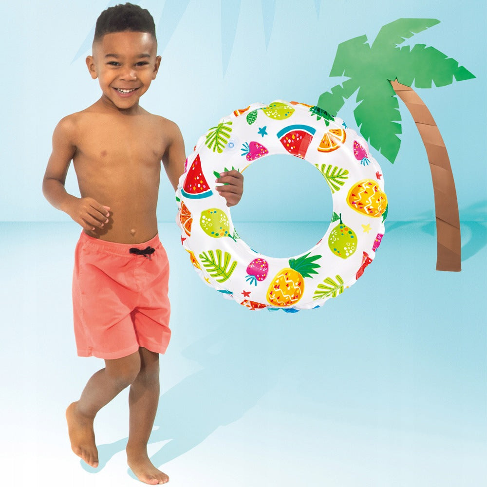 Circle beach inflatable wheel for swimming 51 cm 3-6 years Fruit INTEX 59230 Brand Intex