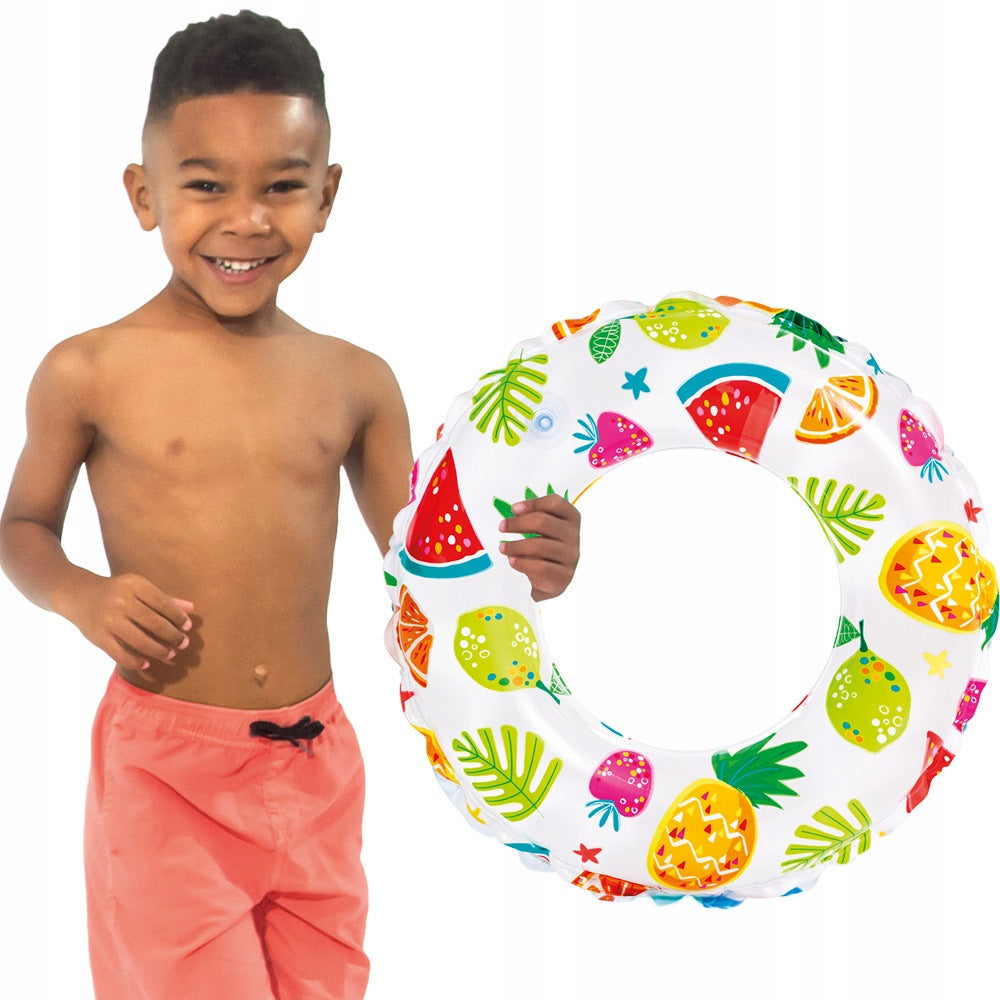 Circle beach inflatable wheel for swimming 51 cm 3-6 years Fruit INTEX 59230