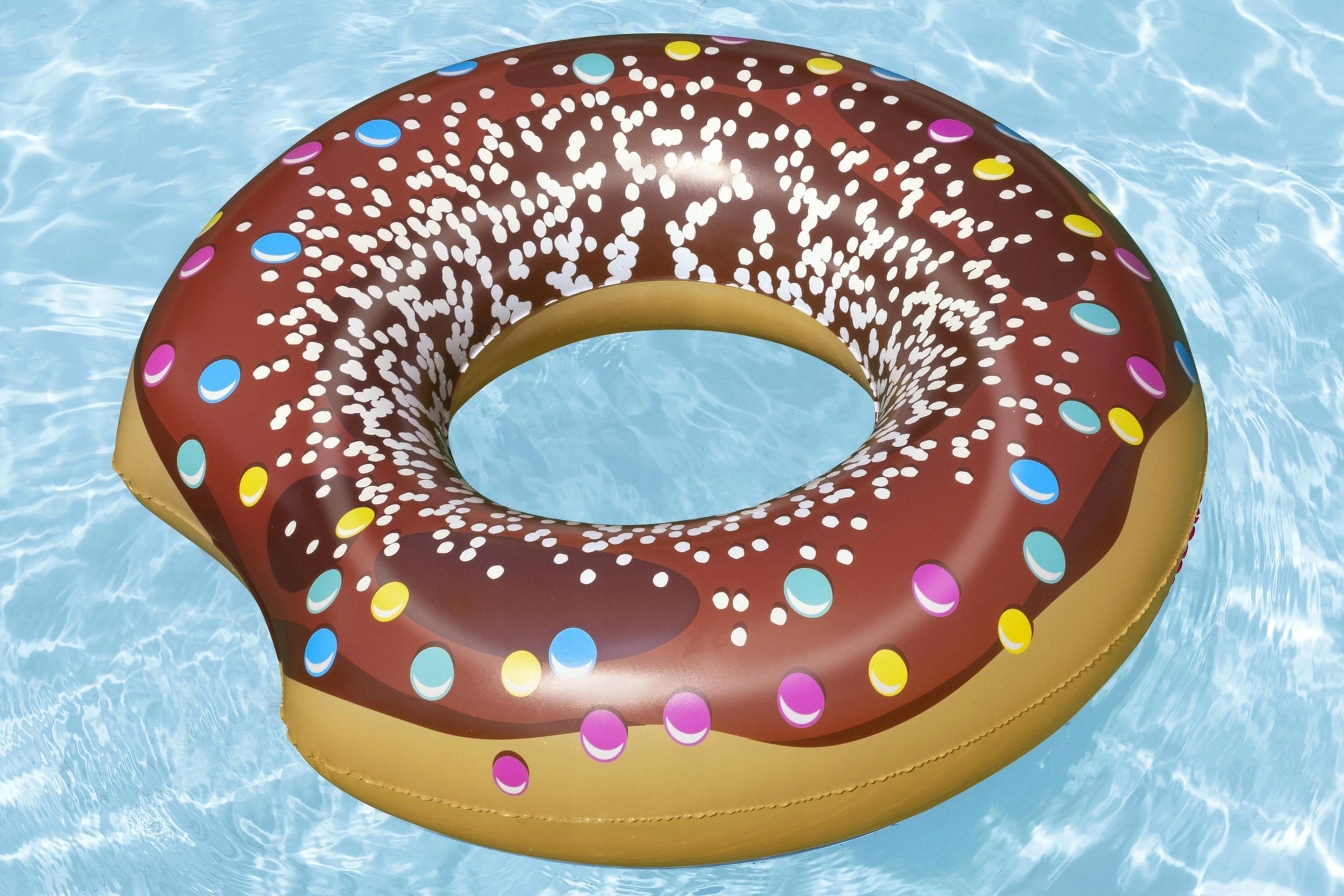 Circle inflatable donut 107 cm chocolate tire - Bestway 36118 Brand Bestway