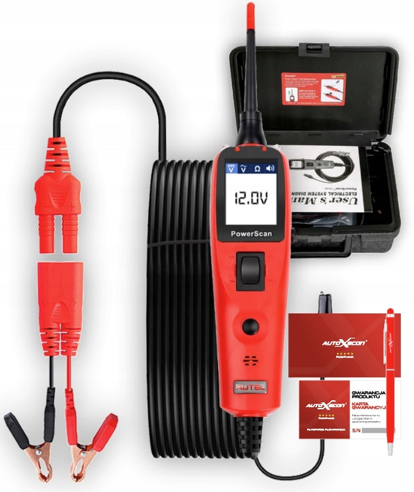 Circuit tester Autel PowerScan PS100 from AUTHORIZED DEALER AUTEL Poland EAN (GTIN) 6937357200552