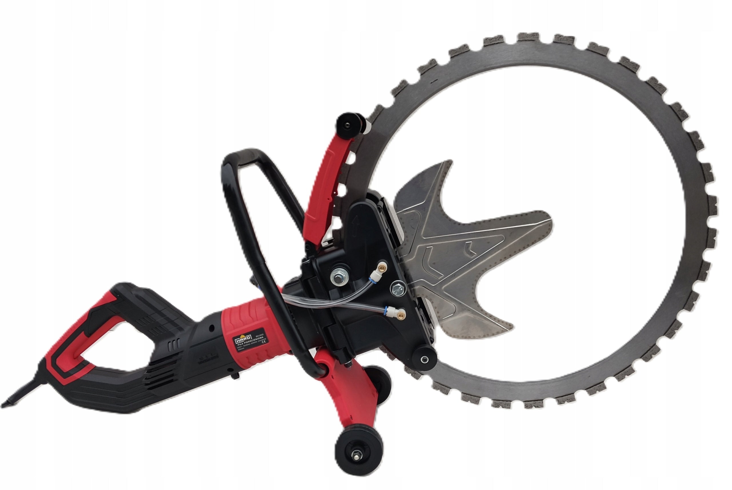 Circular saw 6000 W included with the disc, cutting depth up to 490 mm