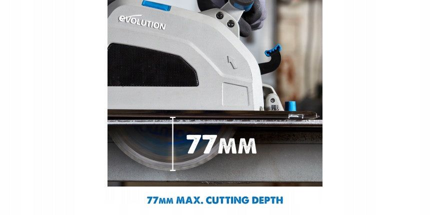 Circular saw for metal steel Evolution 1800W 25,4 mm S210CCS 210 mm Brand Evolution