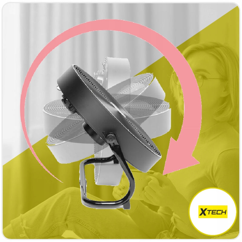 Circulator Floor Fan Adjustable Strong Windmill 45 cm XTECH Model FE-45B