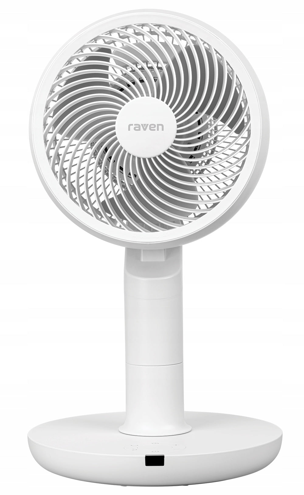Circulator Standing Fan with Remote Control Raven ECP005 Oscillation White Brand Raven