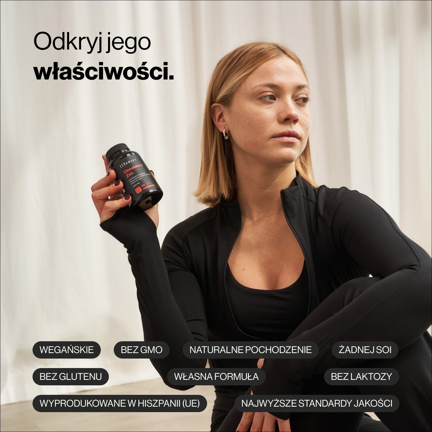 Circulatory Zen with Diosmin, Hesperidin, Horse chestnut 90 Vegan Capsules Packaging status original