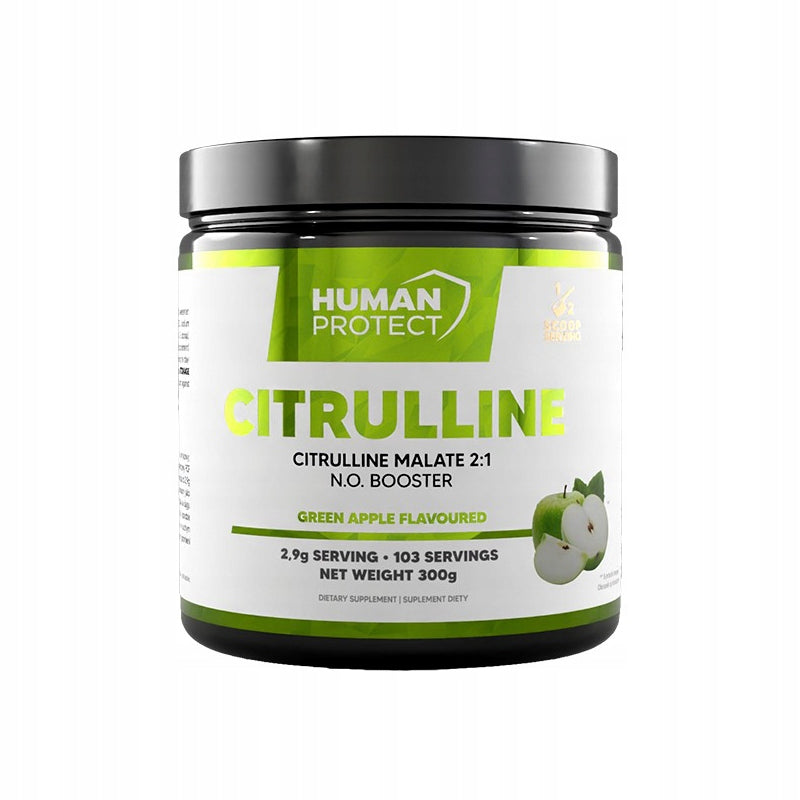 Citrulline Human Protect Citrulline 300g Capacity Strength Green Apples