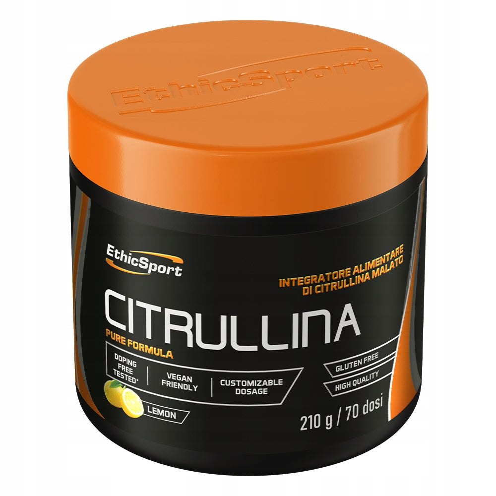 Citrulline Malate Powder EthicSport Citrulline 210 g Lemon Manufacturer code 8051764433070