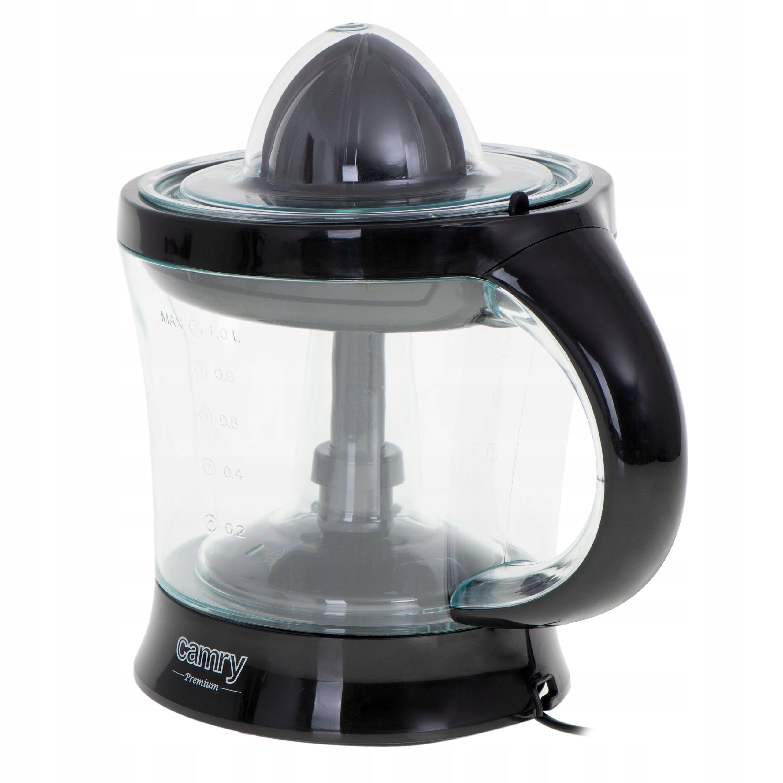 Citrus Juicer CR 4008 40W Automatic 1L Black Brand Camry