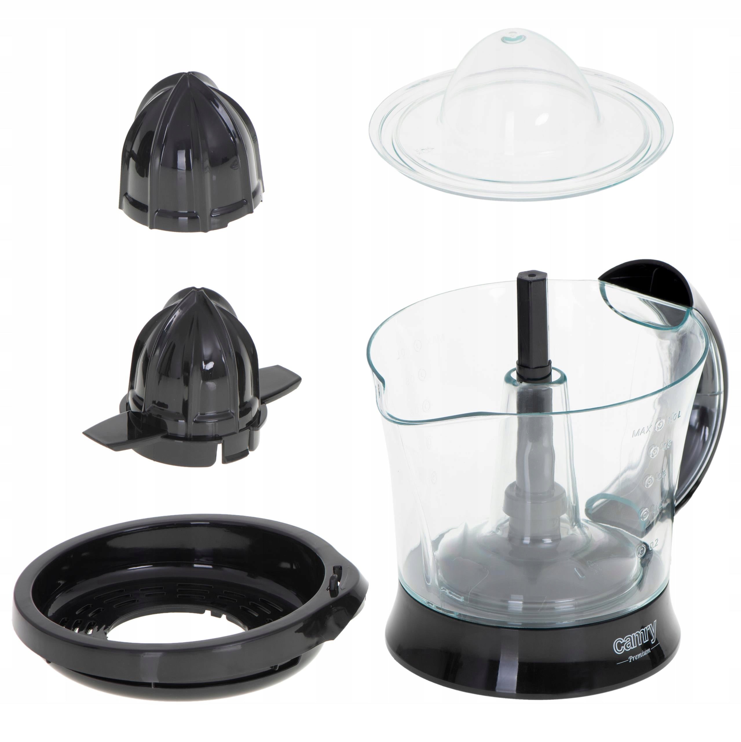 Citrus Juicer CR 4008 40W Automatic 1L Black Model CR 4008