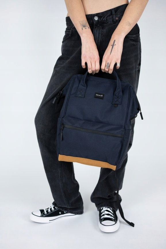 City Backpack Himawari Cabin M - Multifunctional Organizer Navy Blue Brand Himawari