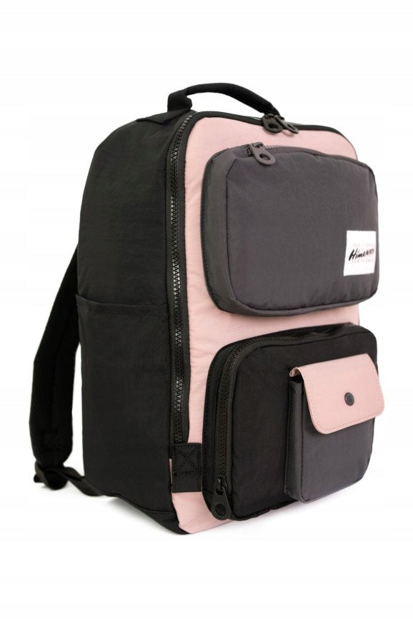 City Backpack Himawari Retro S - Lightweight Multifunction 90s Graphite Kind city